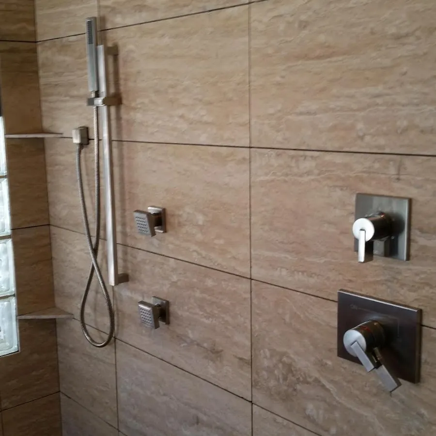 Shower fixture installation for Frozen Pipe Repair in Minneapolis